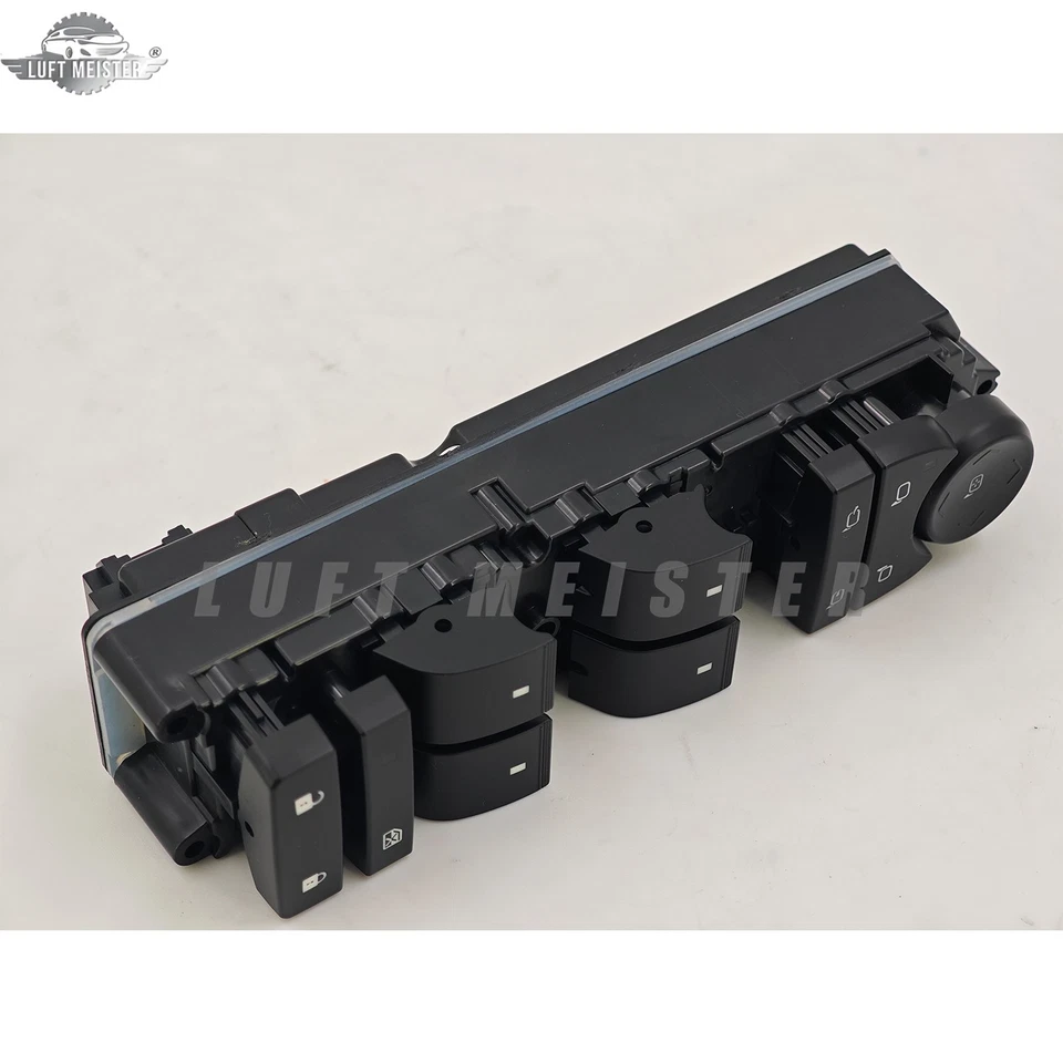 Interruptor de espejo retrovisor ventana eléctrica principal delantero izquierdo Hummer H2 2008-2010 10377668 nuevo EE. UU. Foto 2 de 4