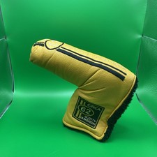 Titleist Scotty Cameron Circa 62 Putter Headcover Yellow Black Blade CLEAN!