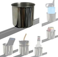 Multi-Functional Kayak Cup Holder, Track Mounted Drink Holder, Phone Holder, Kay