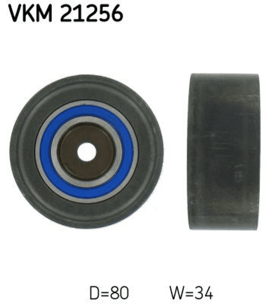 Umlenk FüHrungsrolle Zahnriemen FüR Audi Chrysler Dodge Mitsubishi Seat Skoda-image