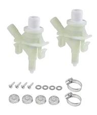2 Pack RV Toilet Valve,Car Accessories RV Toilet Parts, RV Water 