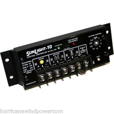 Morningstar SL-10L-24V 10A Solar Lighting Charge Controller 24V w/ LVD