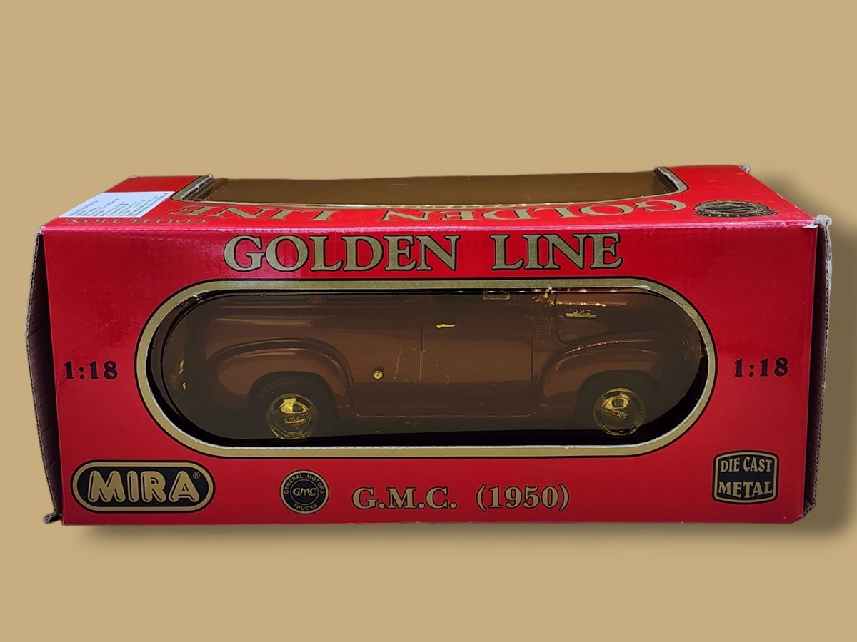 【希少】MIRA GOLDEN LINE 1/18 GMC 1950 Mira Golden Line 1:18 Scale Diecast Metal G.M.C. 1950