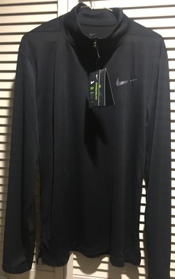 black long sleeve athletic shirt
