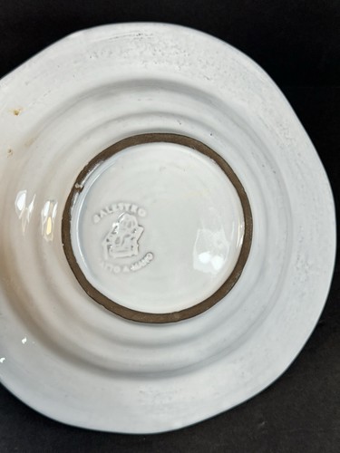 Galestro Fatto A Mano Anthropology Made In Italy Hand Made Pasta Bowl Replacment - Picture 9 of 14