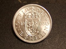 @@@ A SUPERB UNC 1965 ELIZABETH SCOTTISH SHILLING @@@ 