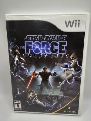 Star Wars The Force Unleashed Nintendo Wii With Manual & Tested