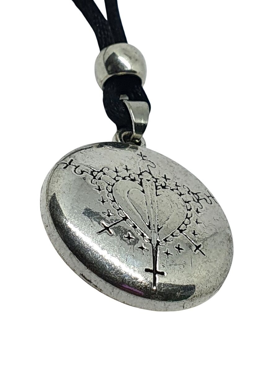 Ezili Dantor Necklace Voodoo Mother Guardian Veve Vodou Ezili Dantor Necklace Voodoo Mother Guardian Veve Vodou