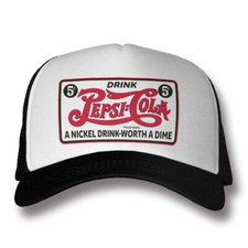 Officially Licensed Pepsi - Drink Pepsi-Cola Retro Trucker Cap