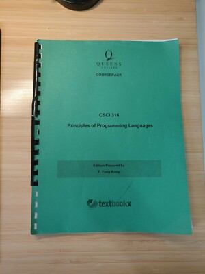 Principles of Programming Languages by T. Young Kong- Digital Version