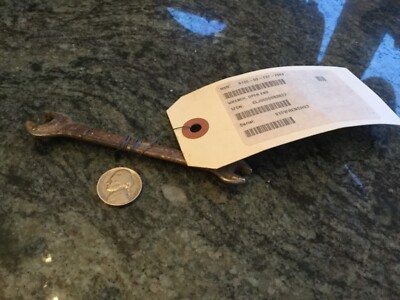 Mechanics open wrench NSN 5120-00-737-7964  8 10 MM DIN 896 new w/ surface rust 