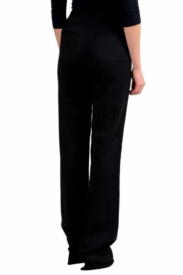 パンツ DSQUARED2 Woman Pants Black Dsquared2 Women's Wool Black Casual Pants US XS IT 38 | eBay