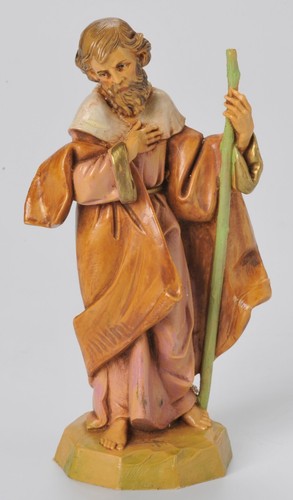 Fontanini Heirloom Nativity Mary and Joseph Figures 5" Scale Depose 1991 Italy - Picture 3 of 12
