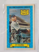 1970 Rold Gold All-Time Greats Cy Young #12 HOF EXCELLENT/NM Actual card scanned