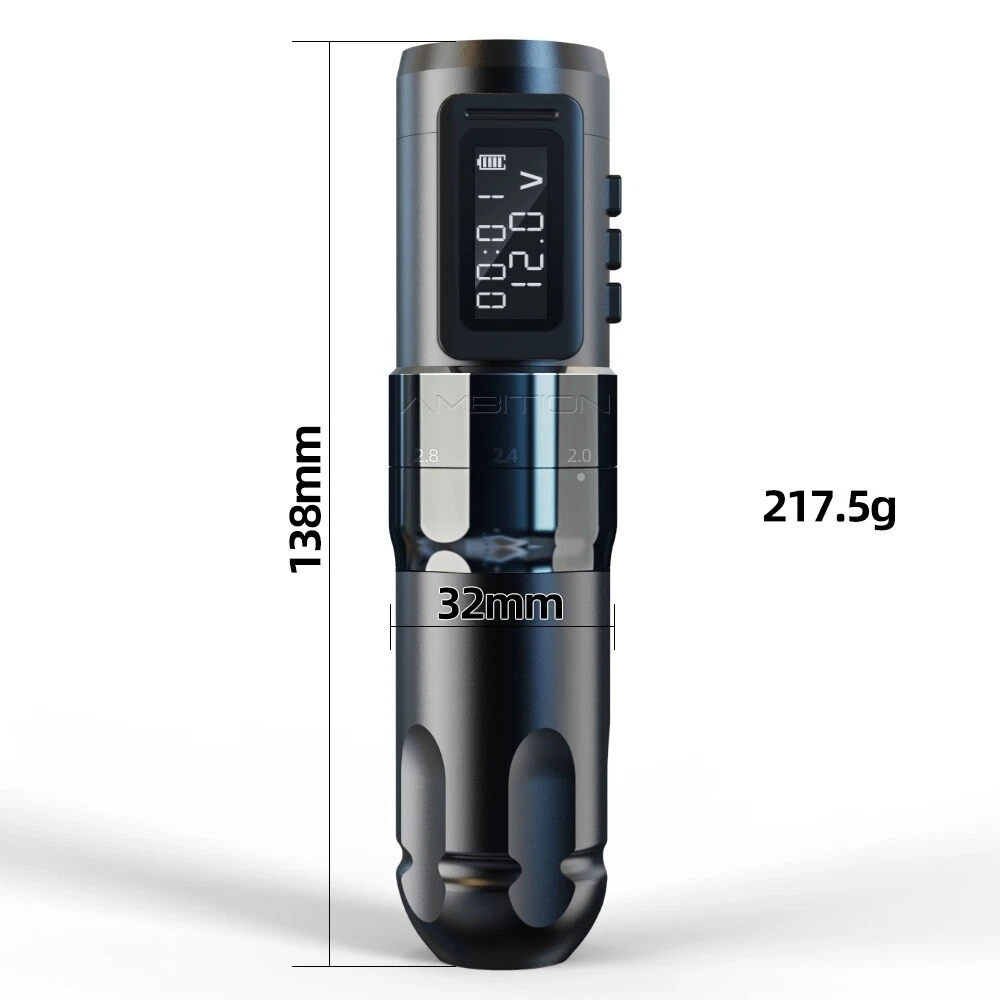 Wireless Tattoo Machine Pen 6 Stroke Length Adjustable 2.0-4.0mm Brushless Motor - product detail image 13