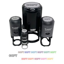 Copy Bold Text Outline Self-Inking Rubber Stamp Ink Stamper