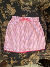 Vineyard Vines Girls Shell Print Skirt Beach Skirt Summer Sz Small 7-8 