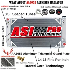 3 Row Radiator For 1988-2000 1989 Chevy GMC C/K 2500 3500 Pickup 7.4L 454 V8 Gas