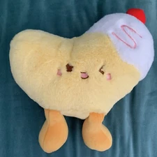 Miniso Banana Split Cherry on Top super soft plush stuffed animal Feet 10"