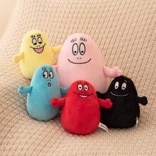 Cosplay Les Barbapapa Family Plush Toys Soft Stuffed Dolls Kids Birthday Gifts