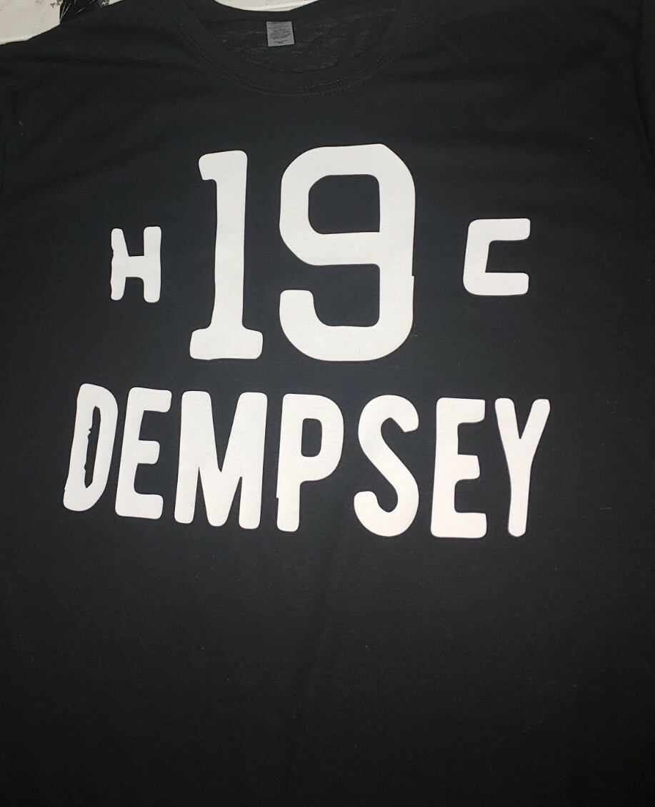 ALTRA NUOVA MAGLIETTA Boxing Legacy Jack Dempsey Heavyweight Champ Manassa Mauler’s barra palestra