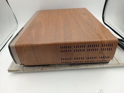 Rare Wood Grain Vintage JCPenny VCR 4 Head HQ VHS Player Recorder