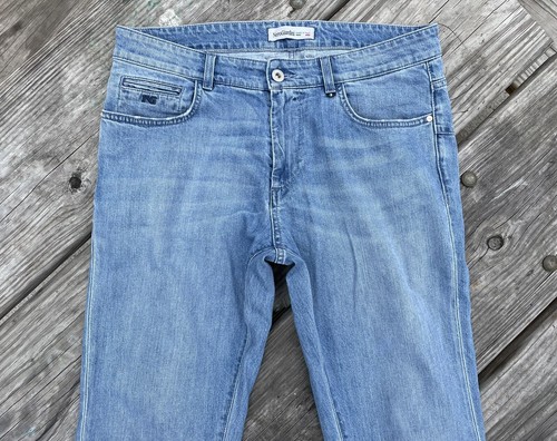 Nero Giardini Jeans 33x33 Slim Taper Made in Italy Stretch Denim Cotton  Blue | eBay
