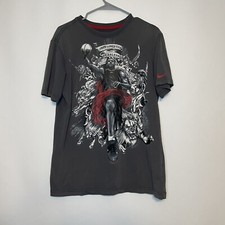 Nike Dri-Fit Lebron James Fate Loves the Fearless Lion Basketball T-Shirt Medium