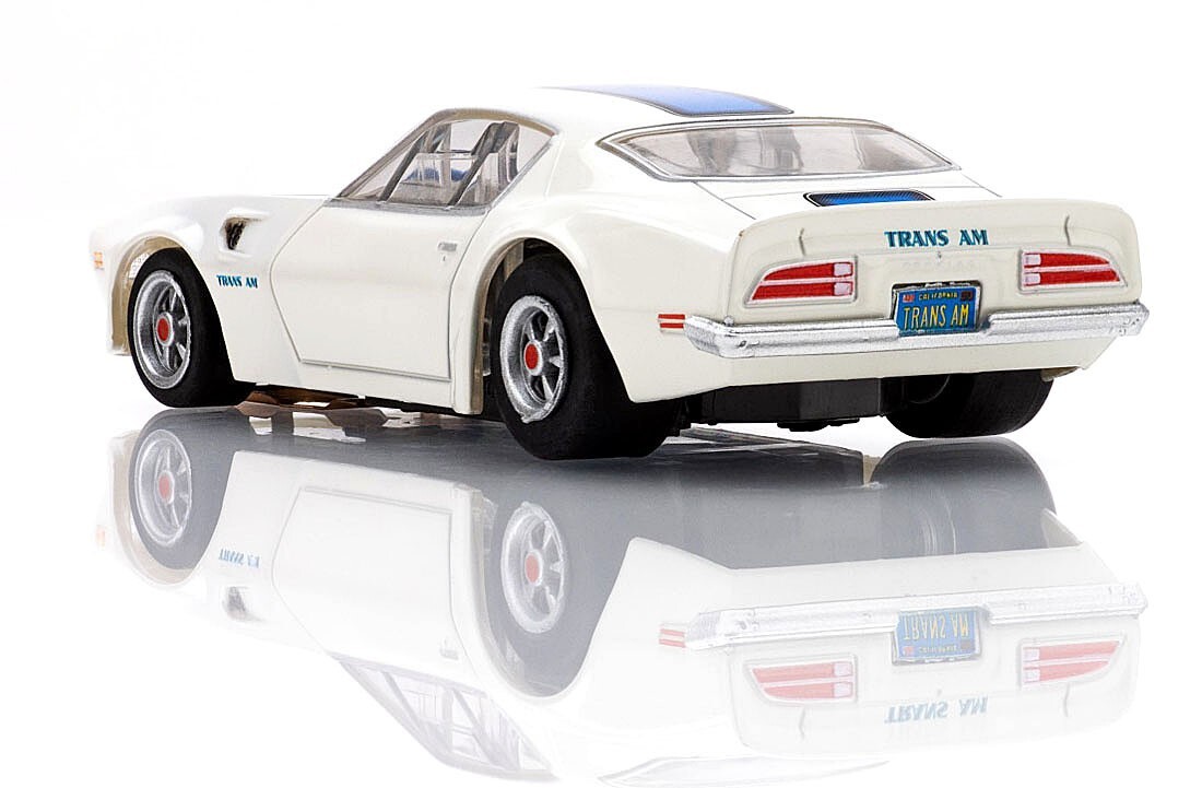 AFX Racing 22096 Mega G 1970 Pontiac Firebird TransAm - White and
