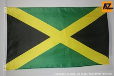 JAMAICA FLAG 3' x 5' - JAMAICAN FLAGS 90 x 150 cm - BANNER 3x5 ft Light polyeste