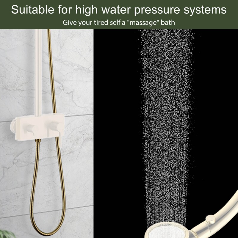 1.5m Gold Shower Head Hose Long Flexible Stainless Steel Bathroom Water