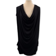 Ralph Lauren RLX Black Modal Cocoon Dress New Small