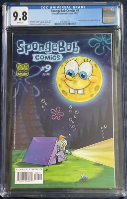 Rare SpongeBob Comics #9 CGC Graded 9.8