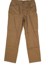 NWOT John Blair Womens Tan Stretch Tie Waist Tan Khaki Dress Pant Slacks Large