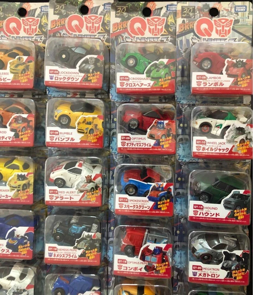 Takara Tomy Q-Transformers Complete Set of 33 Figures – Rare Japan Exclusive - Image 4 of 4