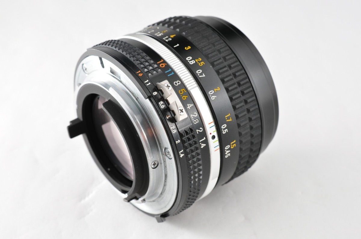 Near Mint Nikon Ai-S Nikkor 50mm f1.4 Manual Lens with Near Mint Nikon Ai-S Nikkor 50mm f1.4 Manual Lens with