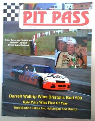 nascar pit passes