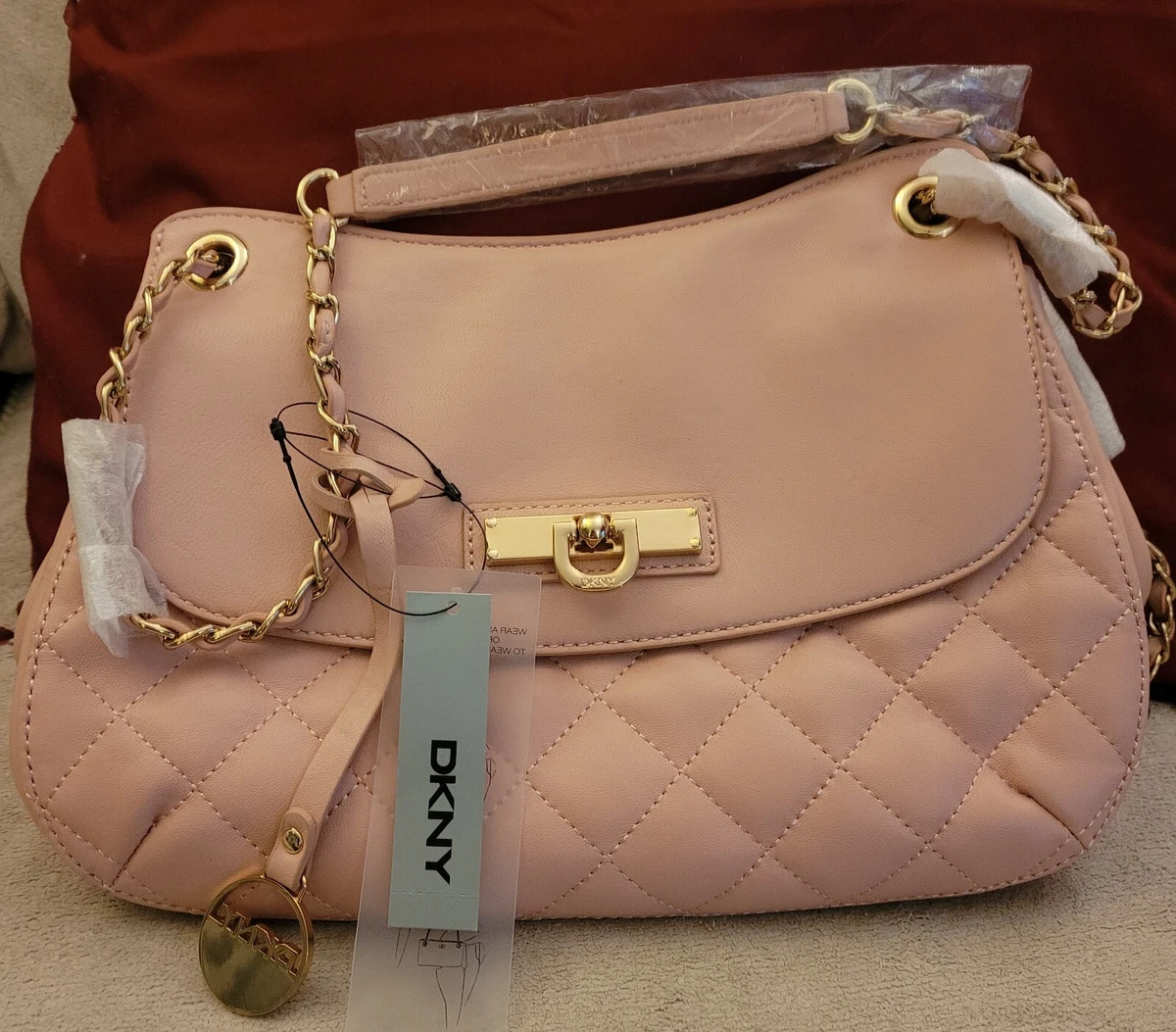 Dkny quilted purse sale