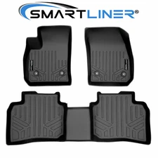 SMARTLINER Custom Fit 2 Row Floor Mats Liner Set for 2019-2025 Cadillac XT4