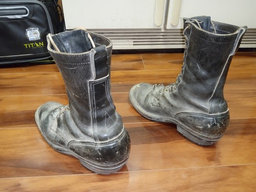 Vgt Whites Spokane Leather Packer Logger Smokejumper Work Boots Size US 7 1/2 C - Picture 6 of 19