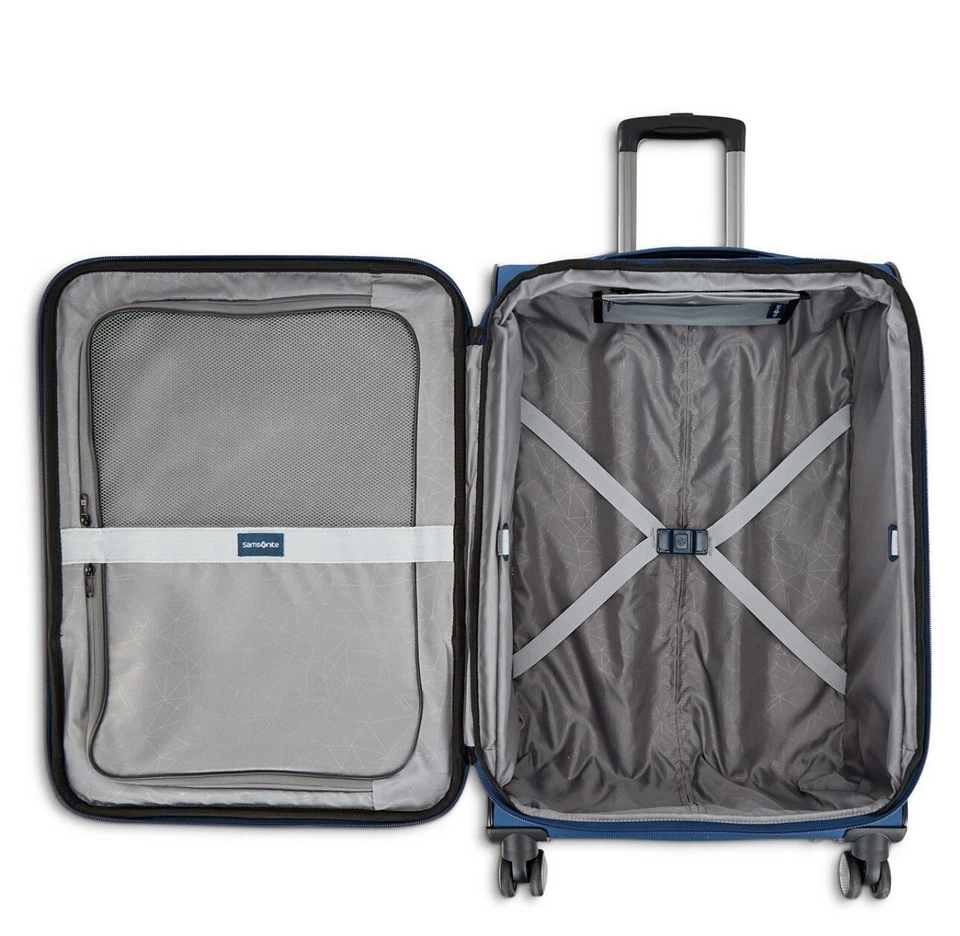 Samsonite X-Tralight 3.0 20" Carry-On Spinner Trolley Suitcase Luggage,Deep Teal - Image 3 of 4