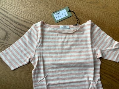 Marc O'Polo T-Shirt neu 34 Slub Jersey multi/Dry rose rosa