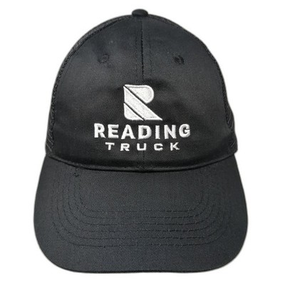 Reading Truck Snapback Trucker Hat Black One Size Embroidered Otto