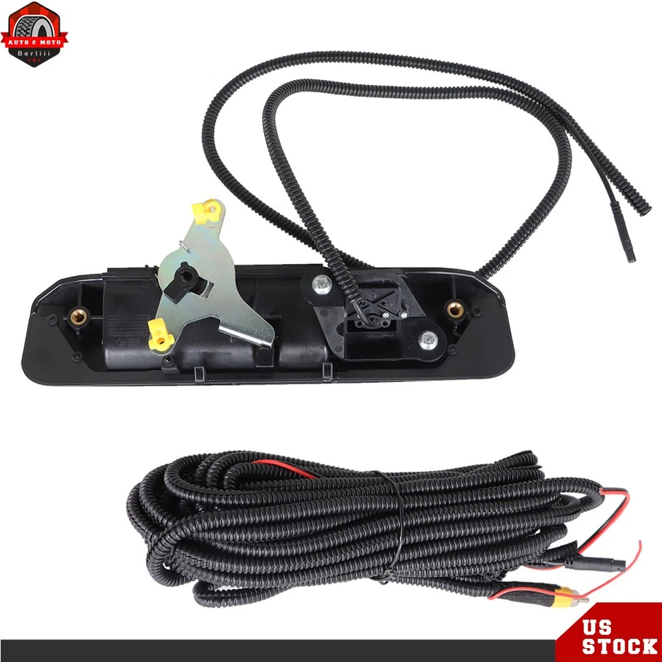 Kit de manija de puerta trasera y cámara de reversa negro para Toyota Tacoma 2005 2006-2014 Foto 2 de 4