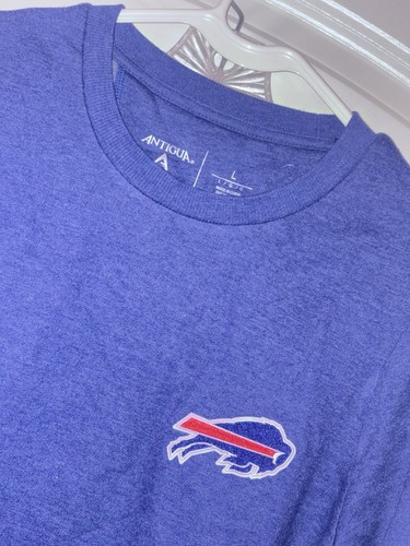 Buffalo Bills Women’s Large Sweatshirt Blue NEW Fast Shipping! NFL Antigua