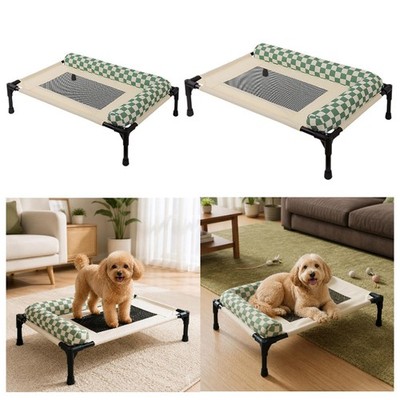 Erhöhtes Haustierbett Indoor Outdoor Stabil Katzen Hundebett für Hunde Katzen Kleintiere