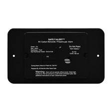 Detector de monóxido de carbono Safe T Alert RV CO propano LP alarma de gas 12 V con anillo de ajuste