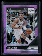 2024-25 Donruss Optic #112 Tre Jones Hyper Pink