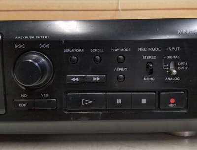 Sony MDS-JE510 MiniDisc Recorder - Black for sale online | eBay