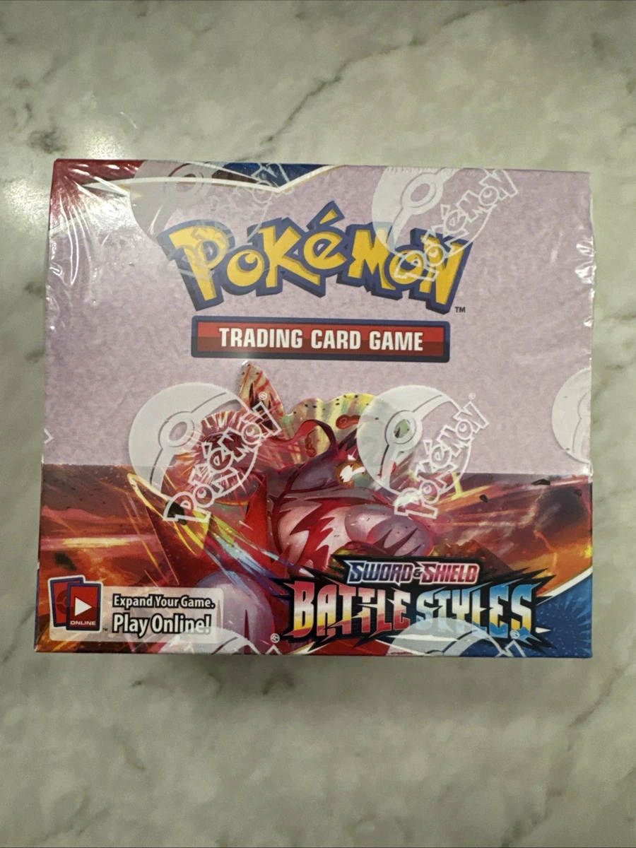 pokmon tcg sword & shield battle styles booster display box Pokemon TCG: Sword & Shield - Battle Styles Booster Box